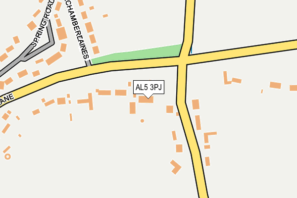 AL5 3PJ map - OS OpenMap – Local (Ordnance Survey)