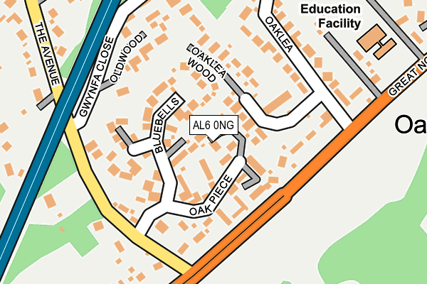 Map of HARVEST COURT RESIDENTS ASSOCIATION LIMITED at local scale