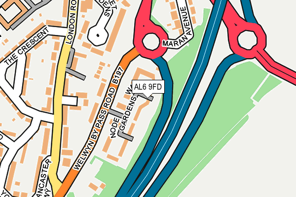 Map of BUKHARI HEALTHCARE LIMITED at local scale