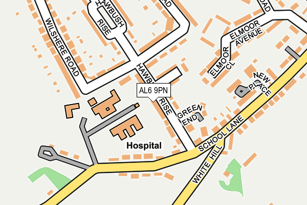 Map of JASMIN ORANGE LTD at local scale