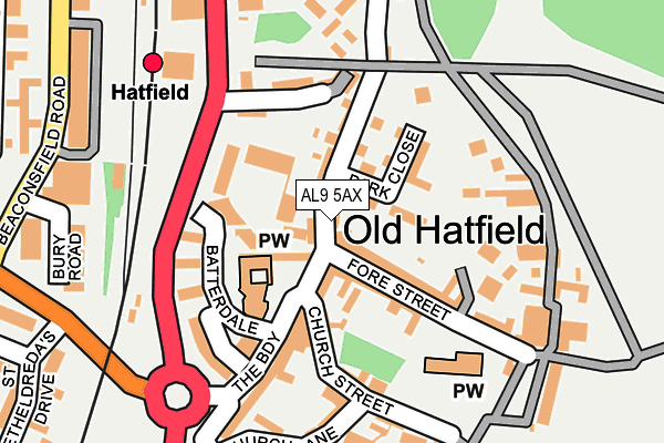 Map of UNDERSTORY INVESTMENTS LIMITED at local scale