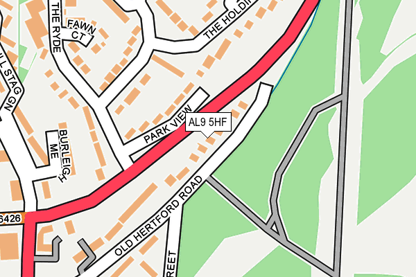 Map of GABRIELLE BROOKE ASSOCIATES LIMITED at local scale