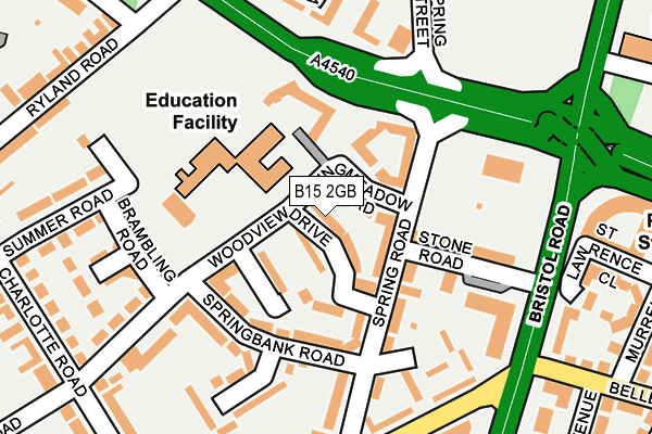 B15 2GB map - OS OpenMap – Local (Ordnance Survey)