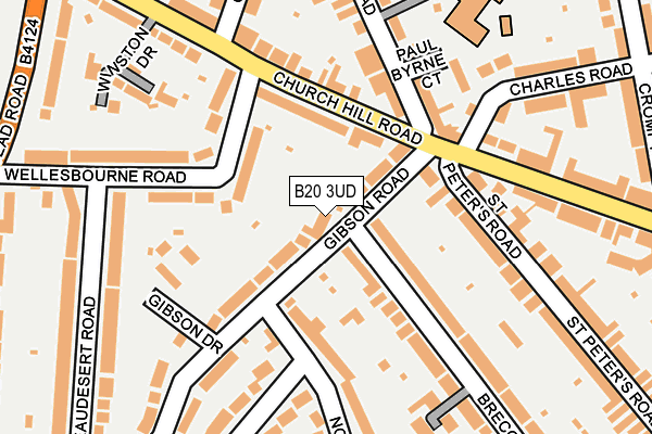 B20 3UD map - OS OpenMap – Local (Ordnance Survey)