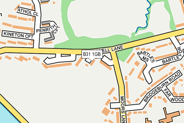 B31 1GB map - OS OpenMap – Local (Ordnance Survey)
