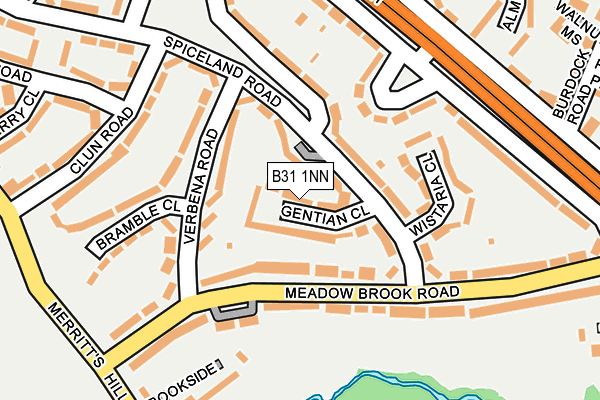 B31 1NN map - OS OpenMap – Local (Ordnance Survey)