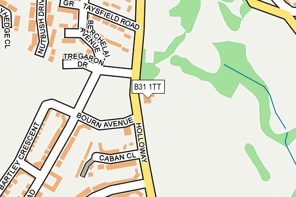 B31 1TT map - OS OpenMap – Local (Ordnance Survey)