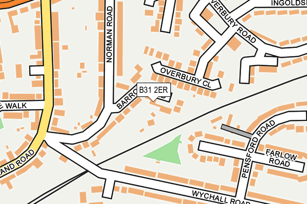 B31 2ER map - OS OpenMap – Local (Ordnance Survey)
