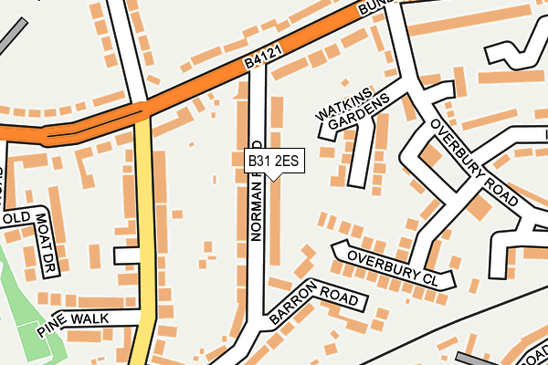 B31 2ES map - OS OpenMap – Local (Ordnance Survey)