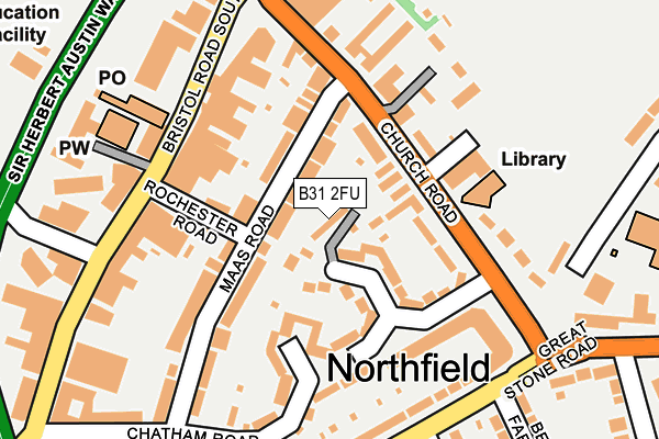 B31 2FU map - OS OpenMap – Local (Ordnance Survey)
