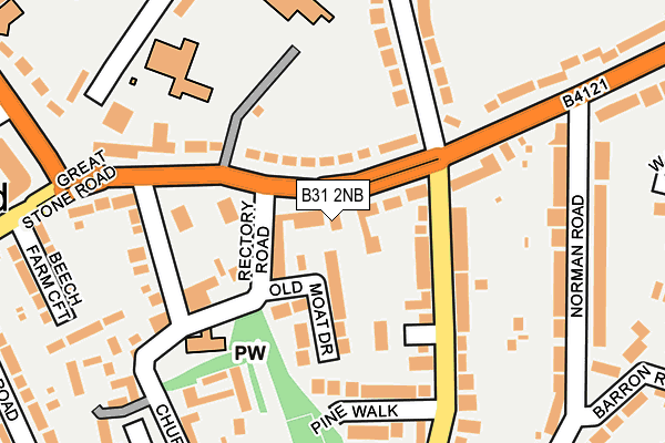 B31 2NB map - OS OpenMap – Local (Ordnance Survey)