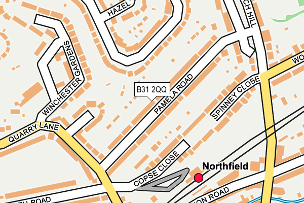 B31 2QQ map - OS OpenMap – Local (Ordnance Survey)