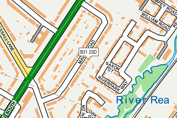 B31 2SD map - OS OpenMap – Local (Ordnance Survey)