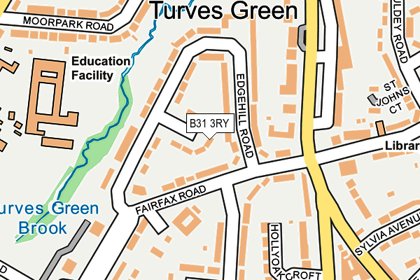 B31 3RY map - OS OpenMap – Local (Ordnance Survey)