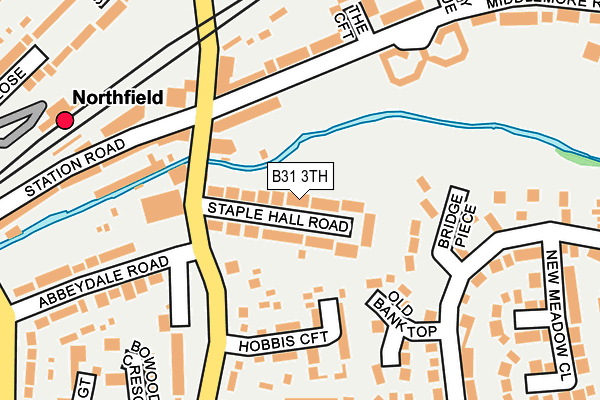 B31 3TH map - OS OpenMap – Local (Ordnance Survey)
