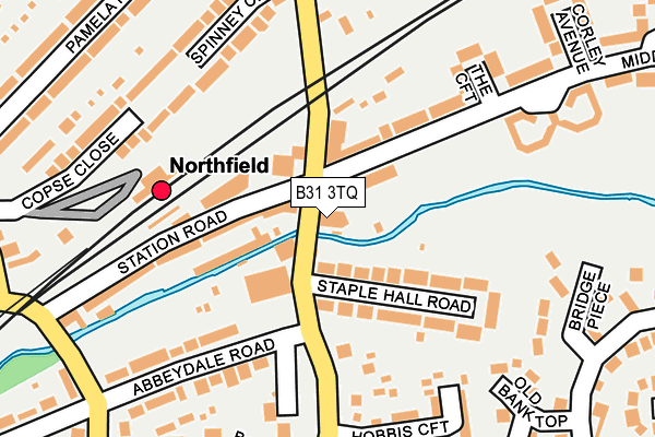 B31 3TQ map - OS OpenMap – Local (Ordnance Survey)