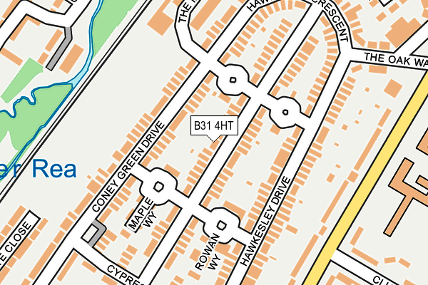 B31 4HT map - OS OpenMap – Local (Ordnance Survey)