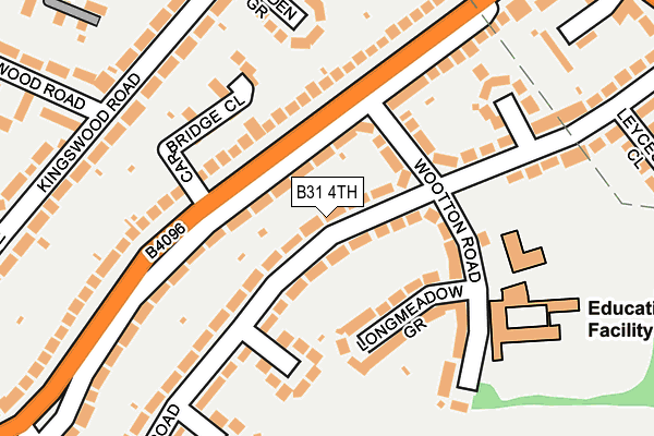 B31 4TH map - OS OpenMap – Local (Ordnance Survey)
