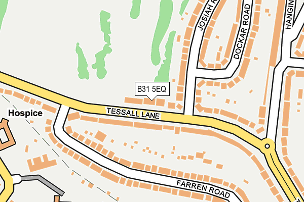 B31 5EQ map - OS OpenMap – Local (Ordnance Survey)