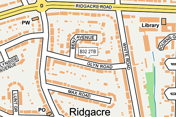 B32 2TB map - OS OpenMap – Local (Ordnance Survey)