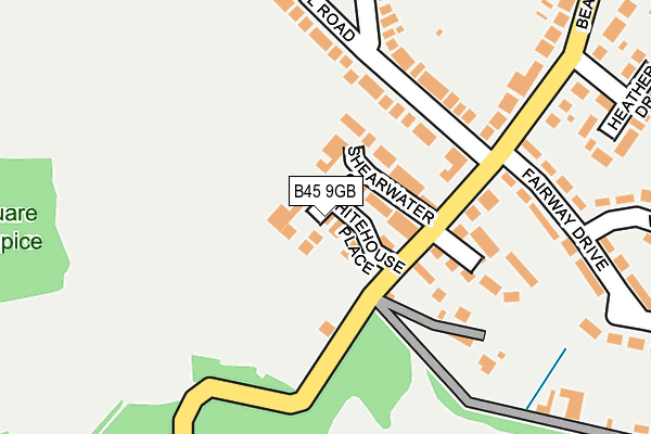 B45 9GB map - OS OpenMap – Local (Ordnance Survey)