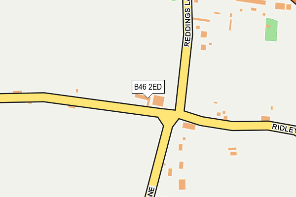 B46 2ED map - OS OpenMap – Local (Ordnance Survey)