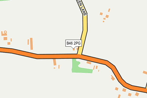 B46 2PG map - OS OpenMap – Local (Ordnance Survey)