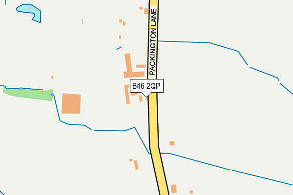 B46 2QP map - OS OpenMap – Local (Ordnance Survey)