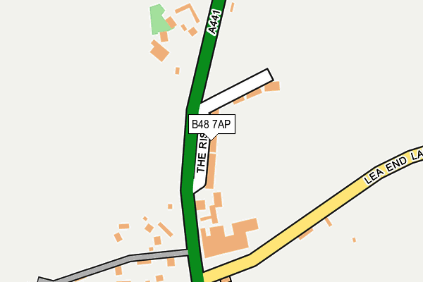 B48 7AP map - OS OpenMap – Local (Ordnance Survey)
