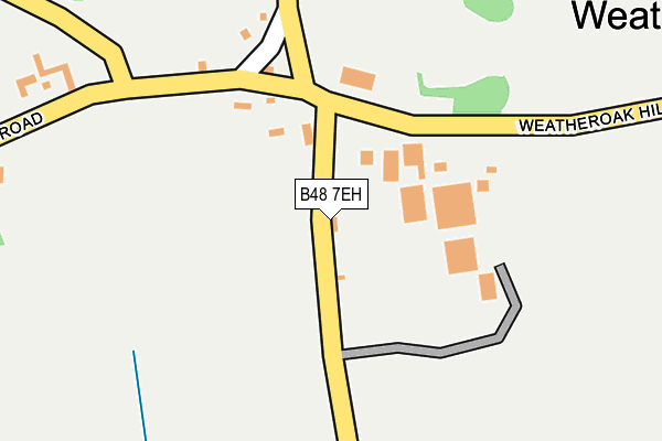 B48 7EH map - OS OpenMap – Local (Ordnance Survey)