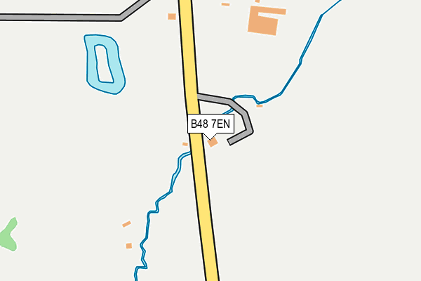 B48 7EN map - OS OpenMap – Local (Ordnance Survey)