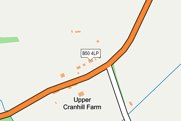 B50 4LP map - OS OpenMap – Local (Ordnance Survey)