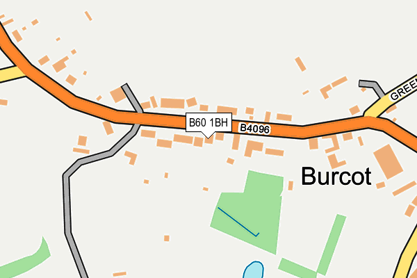 B60 1BH map - OS OpenMap – Local (Ordnance Survey)