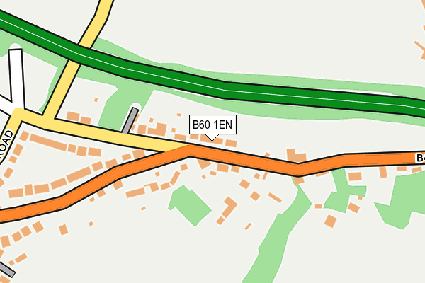 B60 1EN map - OS OpenMap – Local (Ordnance Survey)