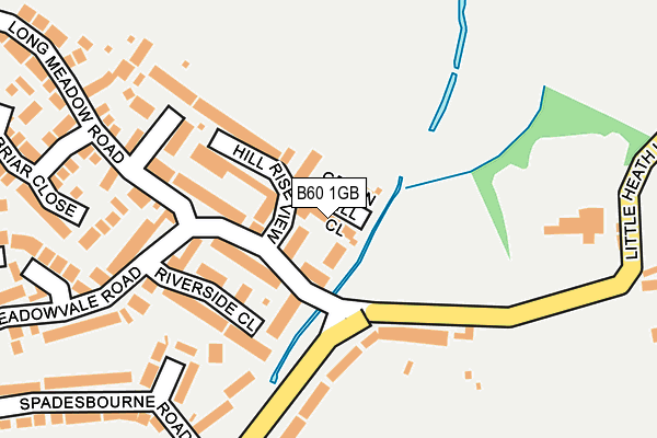 B60 1GB map - OS OpenMap – Local (Ordnance Survey)