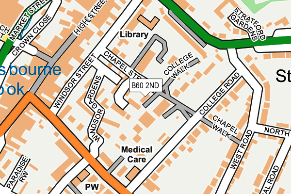 B60 2ND map - OS OpenMap – Local (Ordnance Survey)