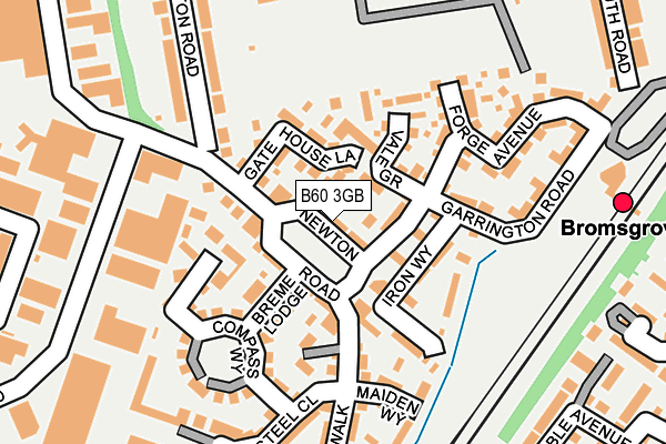 B60 3GB map - OS OpenMap – Local (Ordnance Survey)