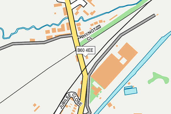 B60 4EE map - OS OpenMap – Local (Ordnance Survey)