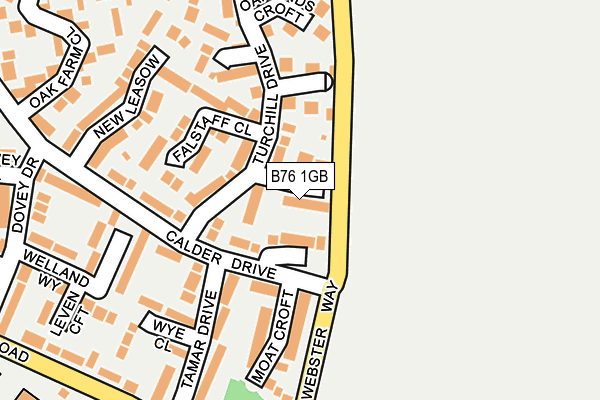 B76 1GB map - OS OpenMap – Local (Ordnance Survey)