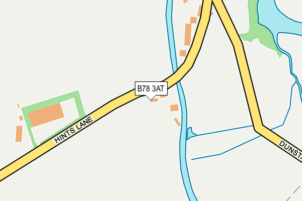 B78 3AT map - OS OpenMap – Local (Ordnance Survey)