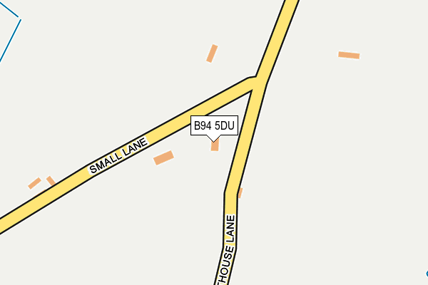 B94 5DU map - OS OpenMap – Local (Ordnance Survey)