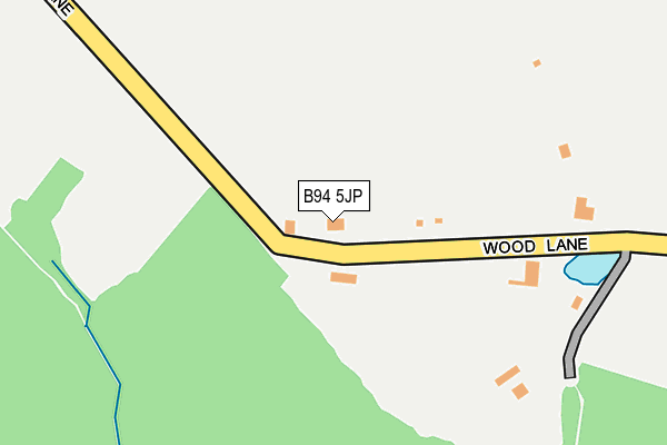 B94 5JP map - OS OpenMap – Local (Ordnance Survey)