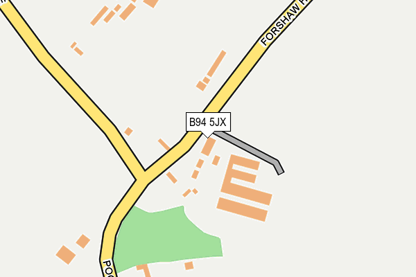 B94 5JX map - OS OpenMap – Local (Ordnance Survey)