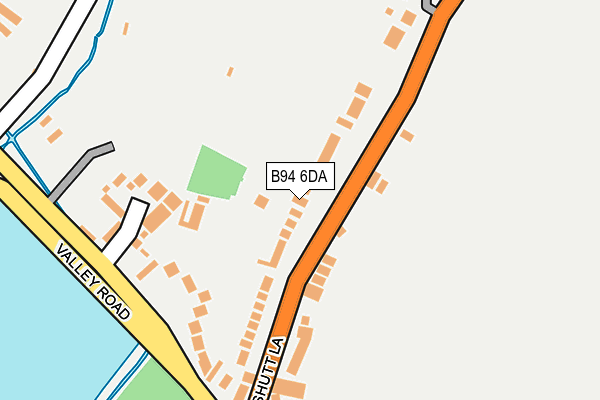 B94 6DA map - OS OpenMap – Local (Ordnance Survey)