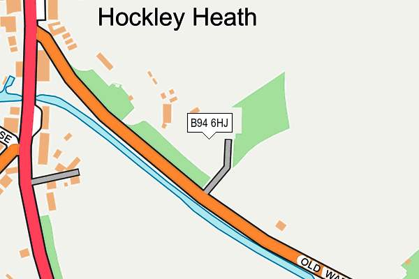 B94 6HJ map - OS OpenMap – Local (Ordnance Survey)