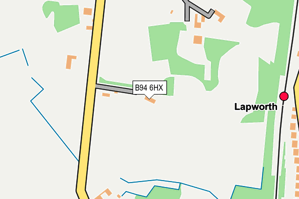 B94 6HX map - OS OpenMap – Local (Ordnance Survey)