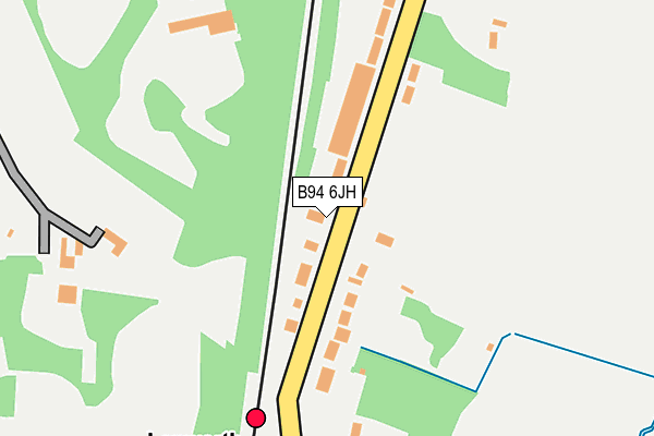 B94 6JH map - OS OpenMap – Local (Ordnance Survey)