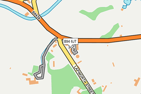B94 6JT map - OS OpenMap – Local (Ordnance Survey)