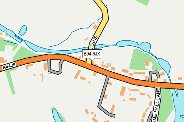 B94 6JX map - OS OpenMap – Local (Ordnance Survey)