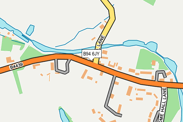 B94 6JY map - OS OpenMap – Local (Ordnance Survey)